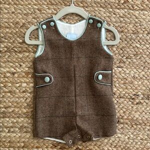 NWOT Bella Bliss side tab plaid Jon Jon, size 9M